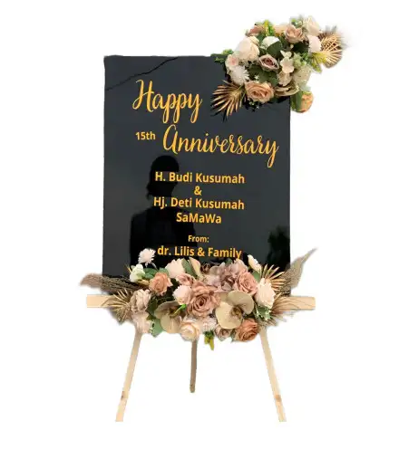 Papan Bunga Akrilik Mojosulur